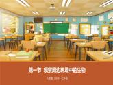 新人教版生物 七上 1-1-1《观察周边环境中的生物》课件