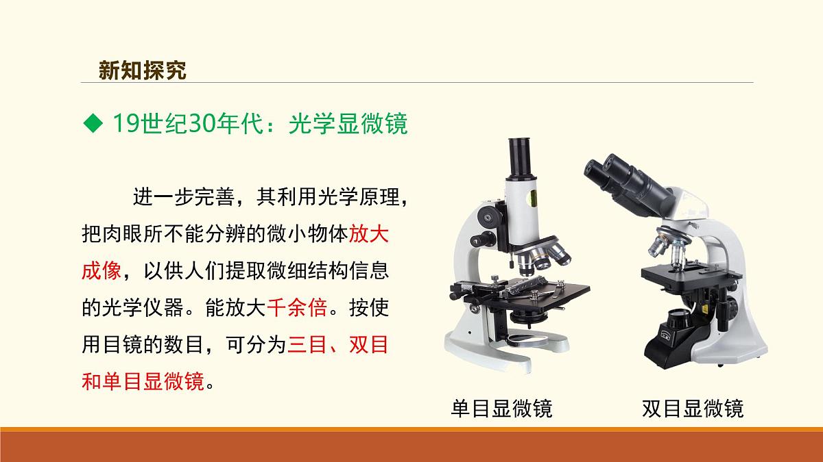 新人教版生物七上 1-2-1《学习使用显微镜（第一课时）》课件第8页