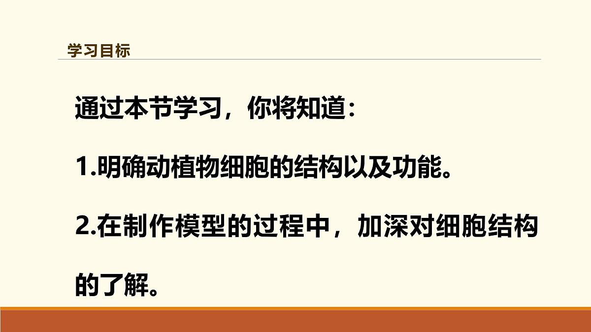 新人教版生物七上 1-3《综合实践项目 制作细胞模型》课件第2页