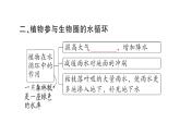初中生物新人教版七年級下冊第三單元第二章第四節(jié) 植物在自然界中的作用作業(yè)課件2025春