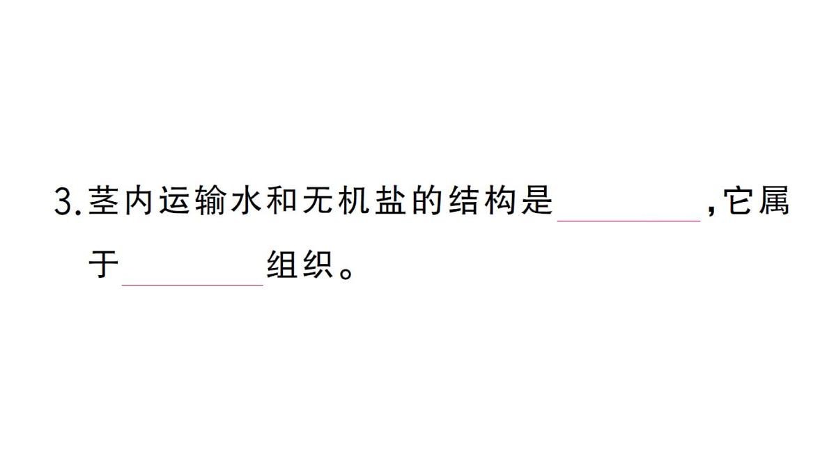 初中生物新人教版七年级下册第三单元第二章第一节 水的利用与散失作业课件2025春第3页
