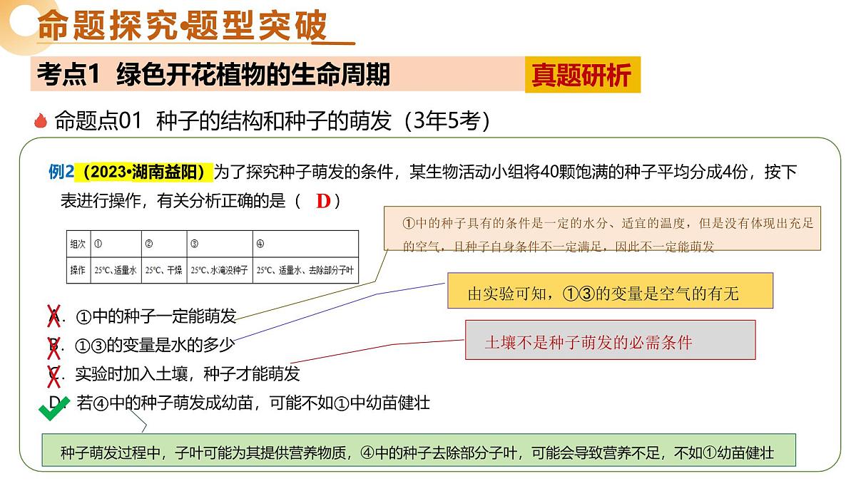 主题四 植物的生活（二轮突破课件） 2025年中考生物二轮复习讲练测（湖南专用）课件第7页