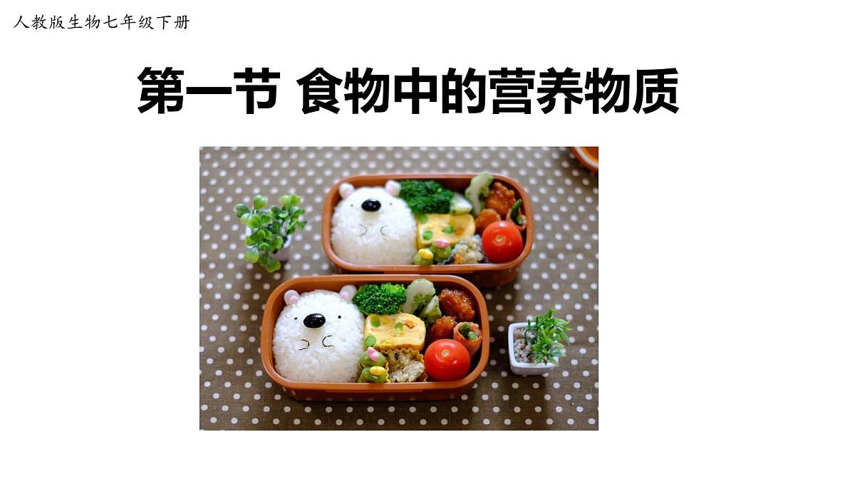 4.2.1 食物中的营养物质课件-2023--2024学年人教版生物七年级下册第3页