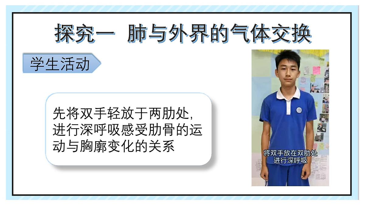 4.3.2  发生在肺内的气体交换  课件-2023-2024学年人教版生物七年级下册第7页