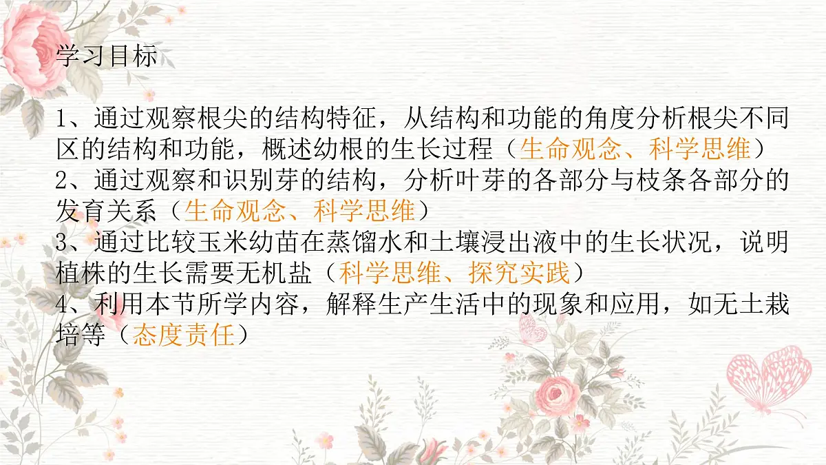3.1.2 植株的生长 课件-2024-2025学年人教版生物七年级下册第2页