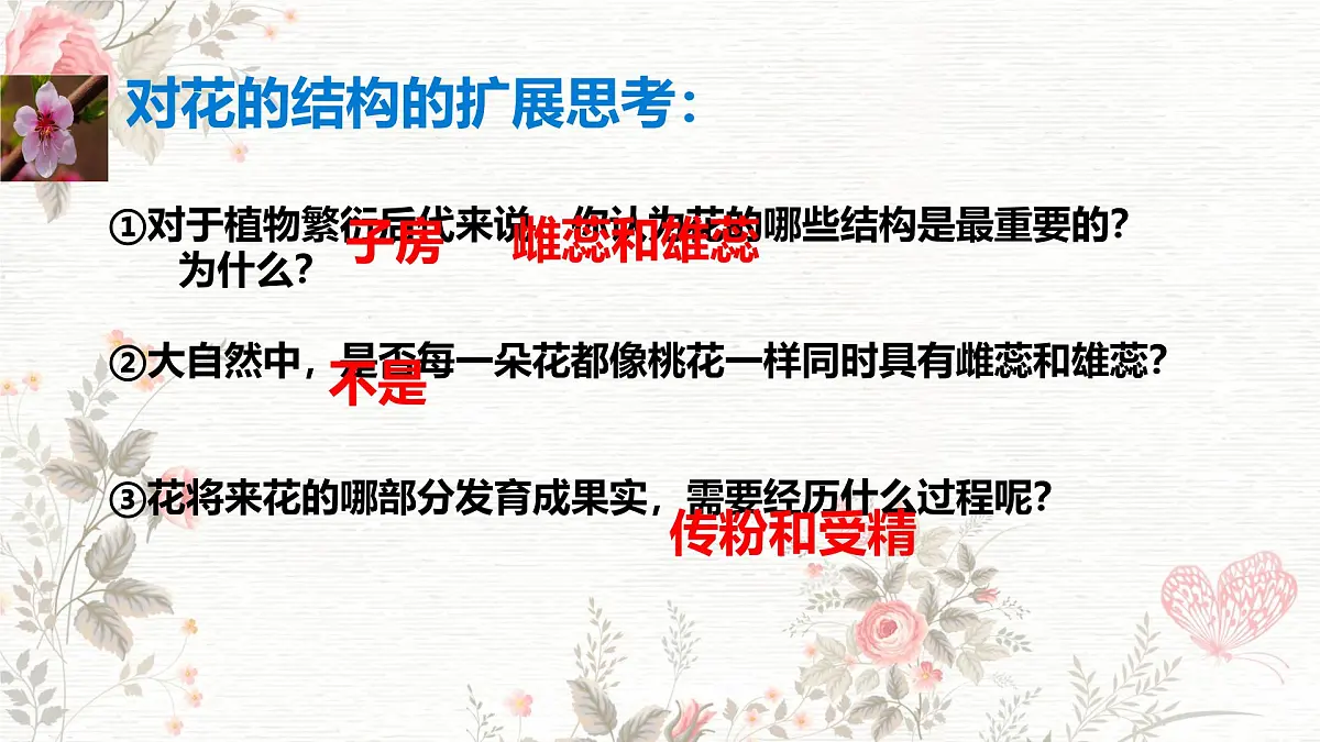 3.1.3 开花和结果 课件-2024-2025学年人教版生物七年级下册第8页