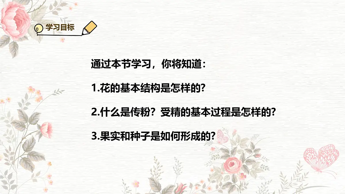 3.1.3 开花和结果 课件-2024-2025学年人教版生物七年级下册第2页