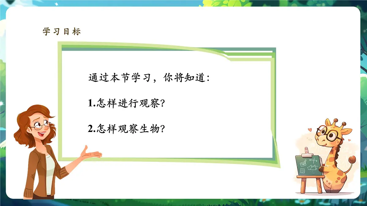 《1.1.1观察周边环境中的生物》课件第2页