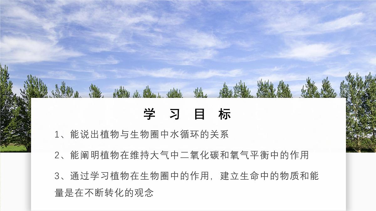 3.2.4 植物在自然界中的作用课件 2025学年人教版初中生物七年级下册第2页