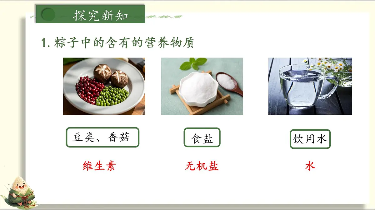人教版初中七年级下册4.2.1 食物中的营养物质 课件第6页