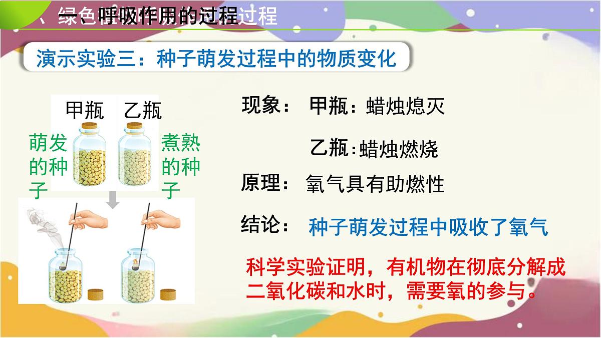 3.2.3 呼吸作用 课件-2024-2025学年人教版生物七年级下册第7页