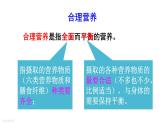 初中生物新人教版七年级下册4.2第三节 合理营养与食品安全教学课件2025春