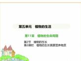 蘇科版七年級(jí)生物下冊(cè)第5單元植物的生活第11章植物的生命周期第2節(jié)植物的生長(zhǎng)第2課時(shí)植物的生長(zhǎng)需要營(yíng)養(yǎng)物質(zhì)課件