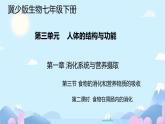 3.1.3 第二課時 食物在胃腸內(nèi)的消化 2025學(xué)年七年級下冊（冀少版2024） 課件