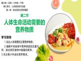 3.1.2 人體生命活動(dòng)需要的營(yíng)養(yǎng)物質(zhì) 課件 2025學(xué)年冀少版生物七年級(jí)下冊(cè)