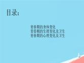 初中  生物  人教版（2024）  七年级下册（2024）  第四单元第二节 青春期 课件