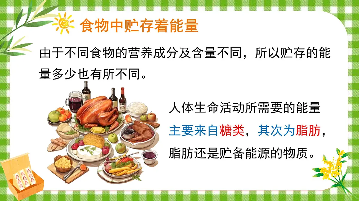 4.8.1 食物中能量的释放 课件第5页