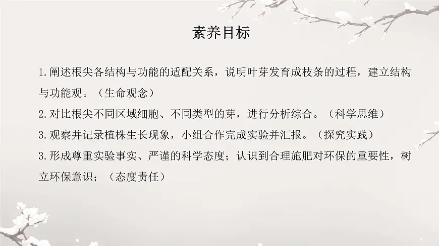 初中 生物 人教版（2024）七年级下册3.1.2 植株的生长 课件第2页