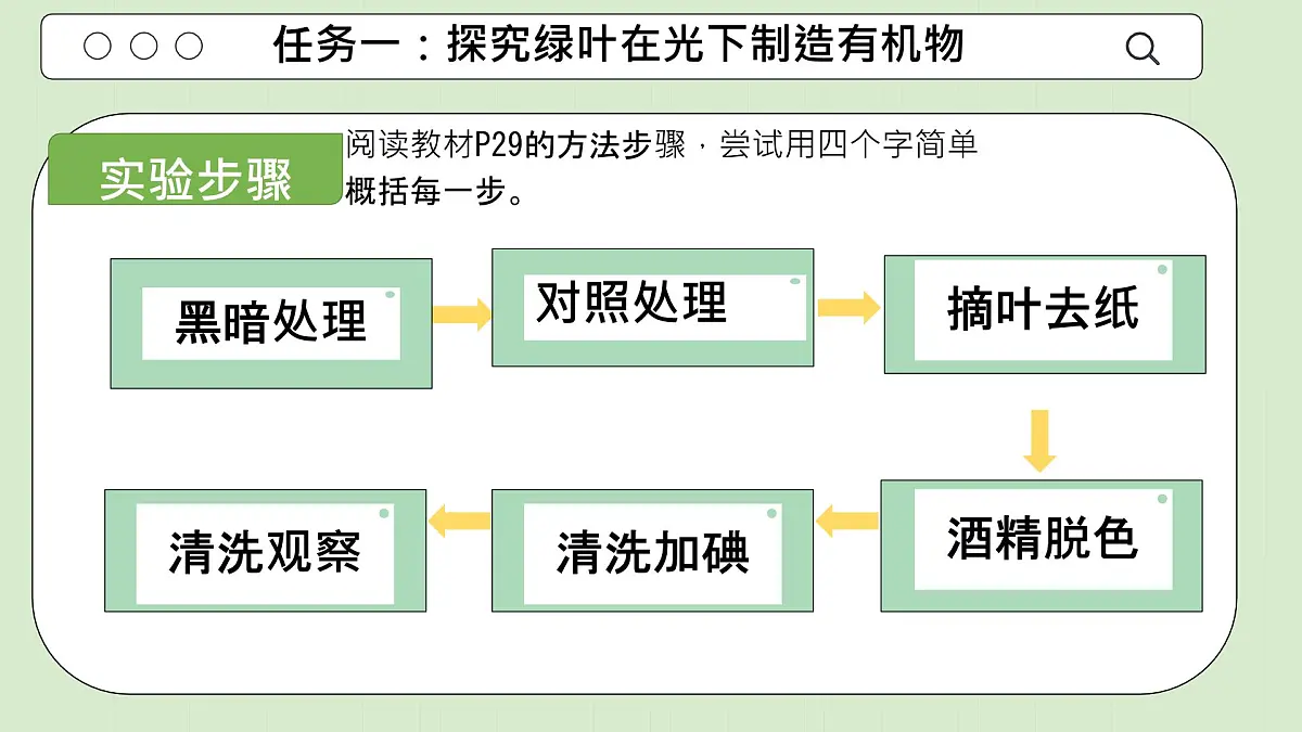 初中生物人教版（2024）七年级下册3.2.2 光合作用 课件第6页