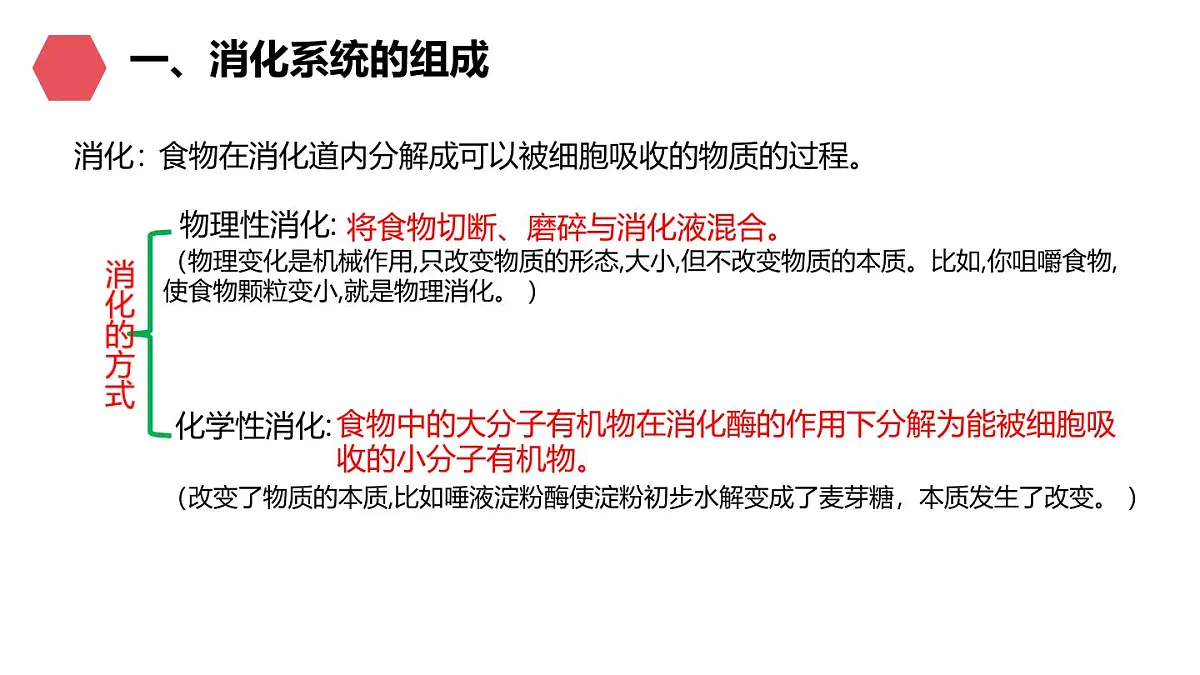 初中生物人教版（2024）七年级下册4.2.2 消化和吸收 课件第2页