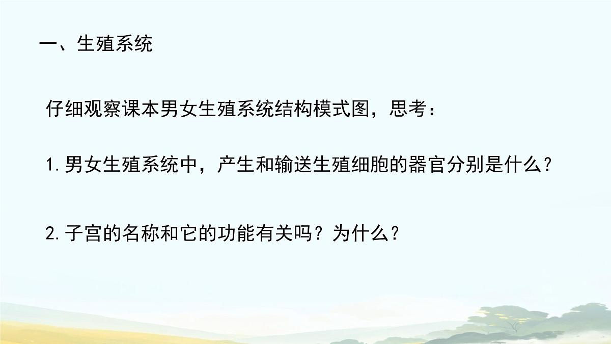 初中生物人教版（2024）七年级下册4.1.1 人的生殖 课件第4页
