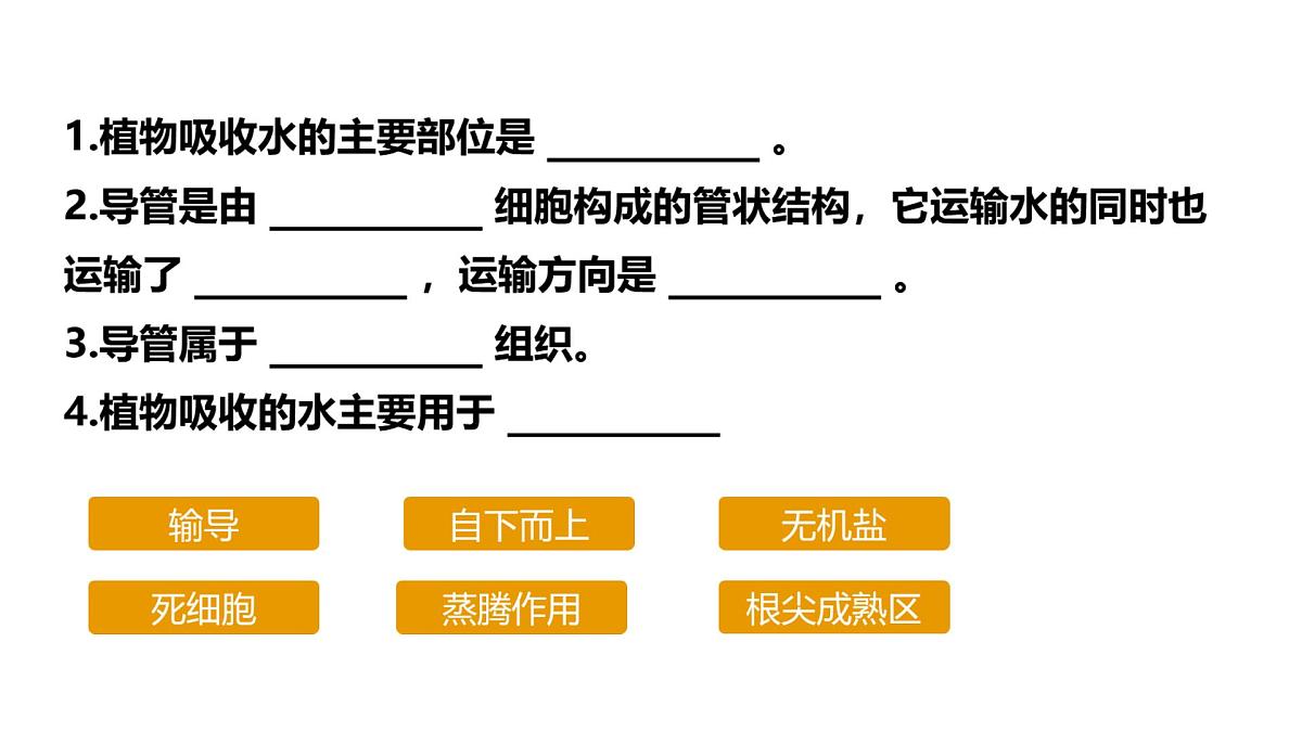 初中生物人教版（2024）七年级下册3.2.1 水的利用与散失 课件第8页