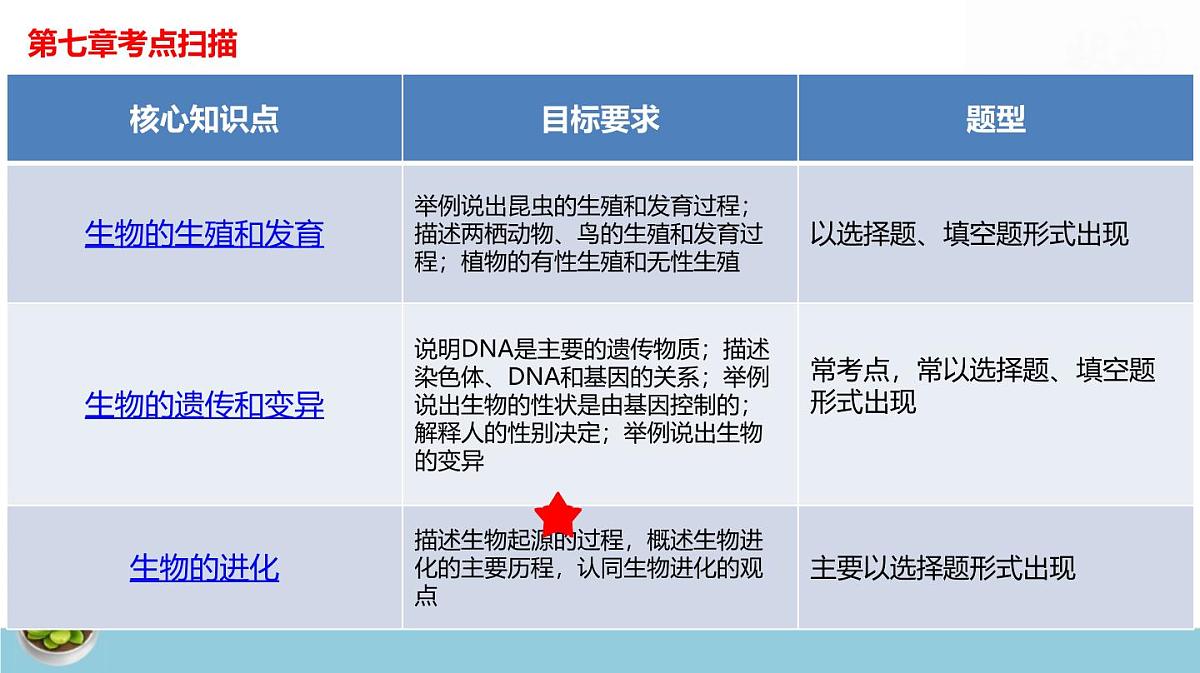 人教版八年级下册生物期末总复习课件第4页