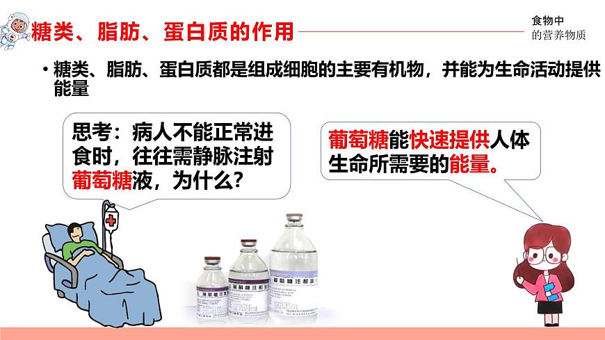 4.2.1食物中的营养物质 2025学年七年级生物下册同步教学精品课件（人教版2024）第7页