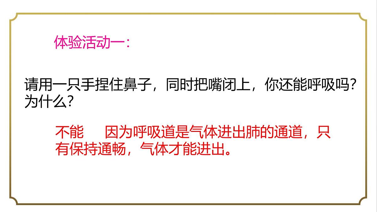 初中生物人教版（2024）七年级下册4.3.1 呼吸道对空气的处理 课件第4页