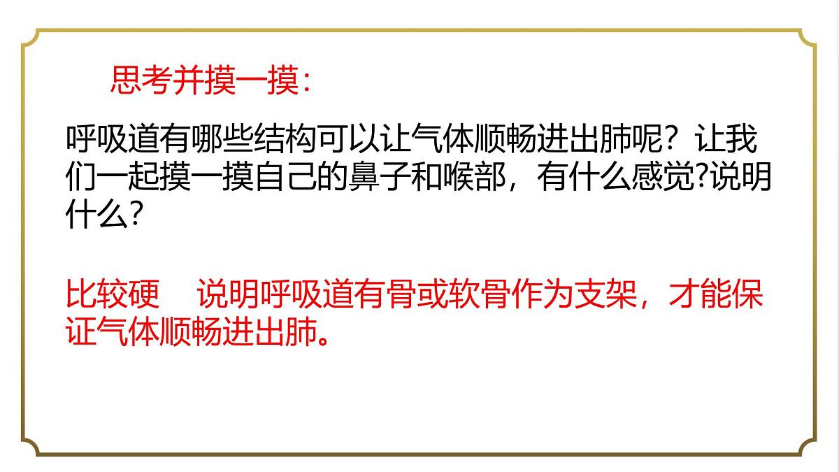 初中生物人教版（2024）七年级下册4.3.1 呼吸道对空气的处理 课件第6页