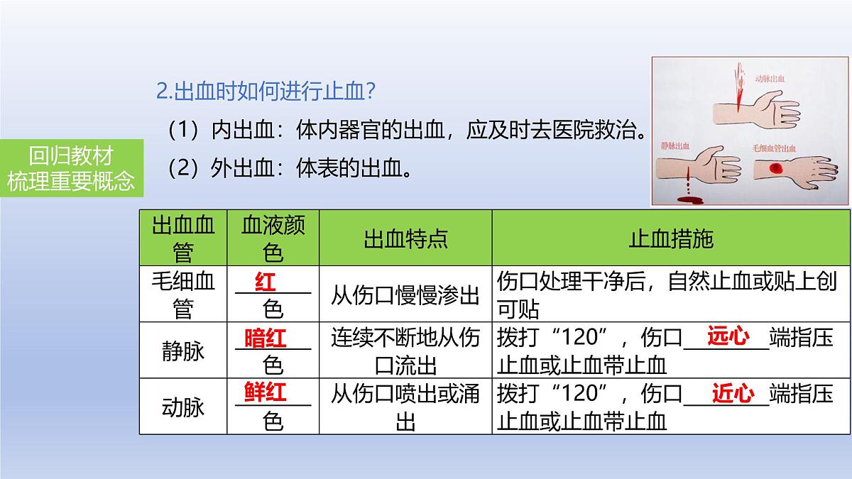 2025年初中生物会考一轮复习课件：第35讲 用药与急救、健康的生活方式第7页
