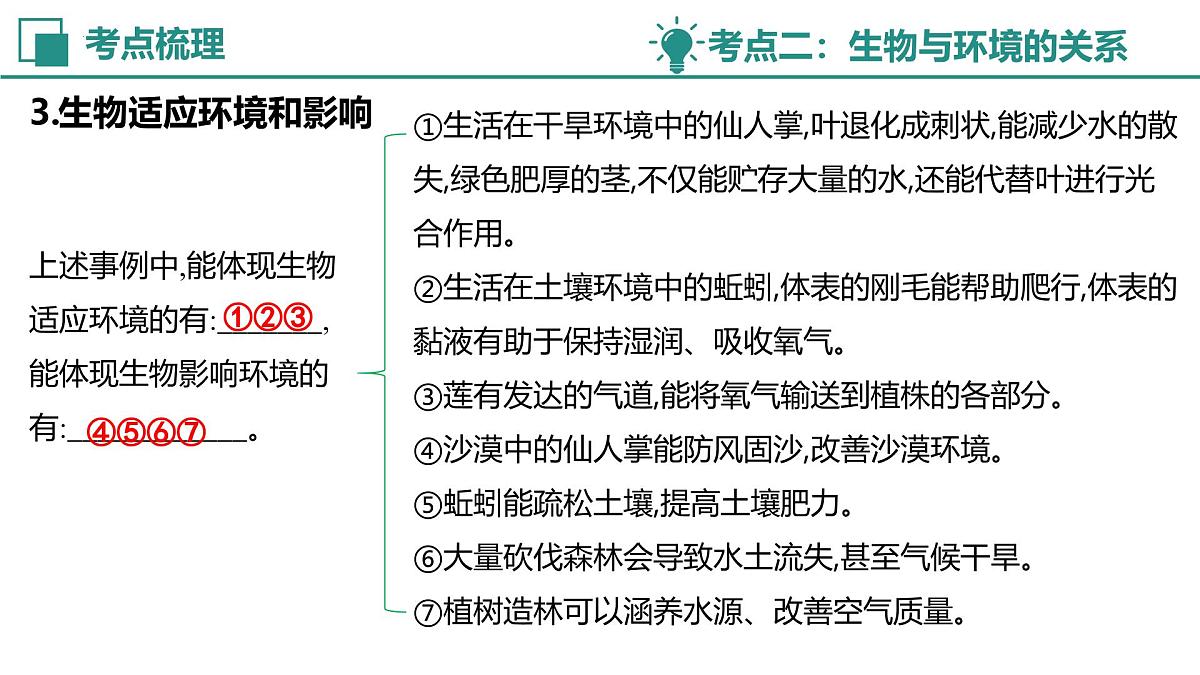 【复习课件】专题01 生物与环境 2025学年七年级生物下学期期中考点大串讲苏教版第8页