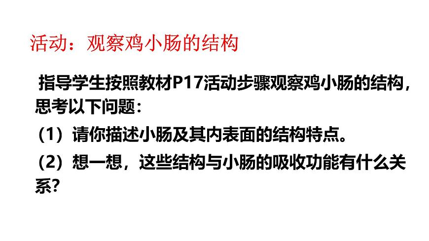 2024-2025学年北师大版生物七年级下册 4.6.2  食物的消化和营养物质的吸收（第2课时） 课件第6页