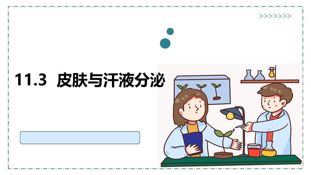 2024-2025学年北师大版生物七年级下册 4.9.3 皮肤与汗液分泌 (2) 课件第1页