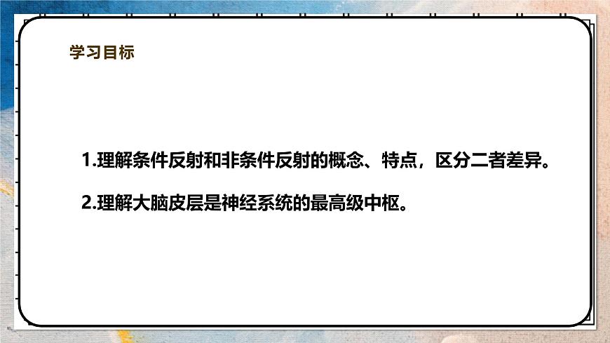 2024-2025学年北师大版生物七年级下册 4.10.1.3神经系统与神经调节（第三课时） 课件第2页