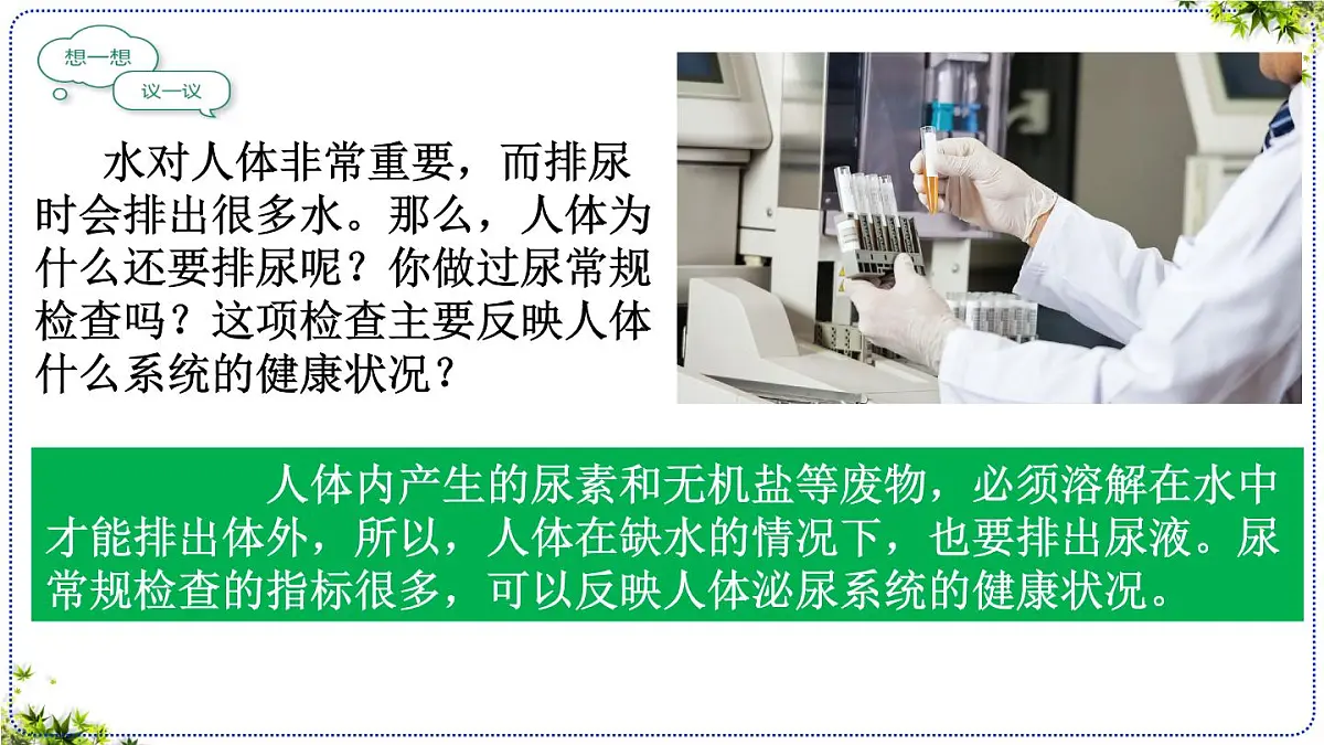 4.5 人体内废物的排出 课件 2025学年人教版七年级生物下册第4页