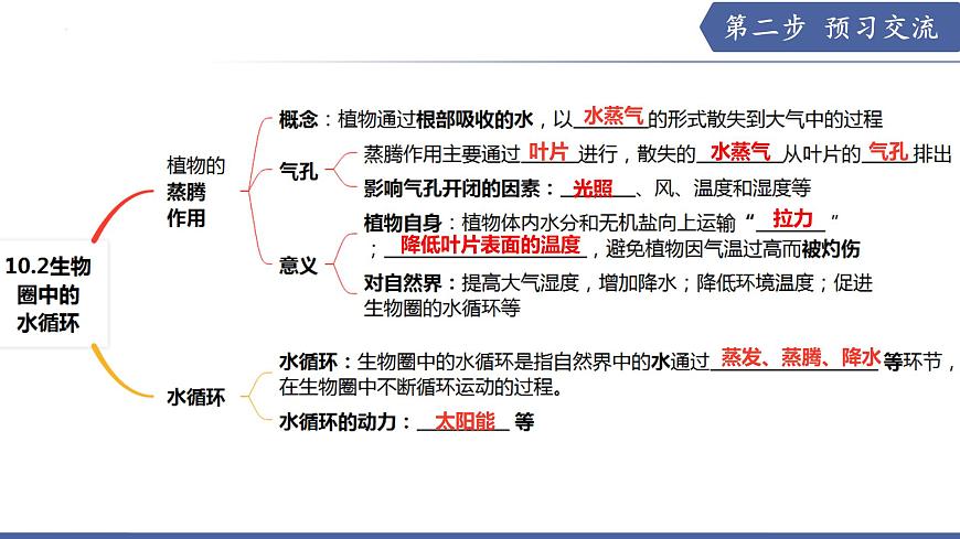 10.2 生物圈中的水循环（课件）2025学年七年级生物下册优质教学课件苏教版第4页