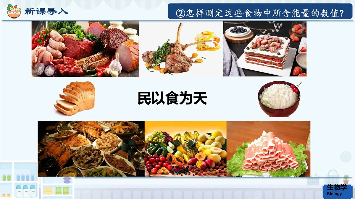 初中生物人教版（2024）七年级下册4.2.1 食物中的营养物质 课件第3页