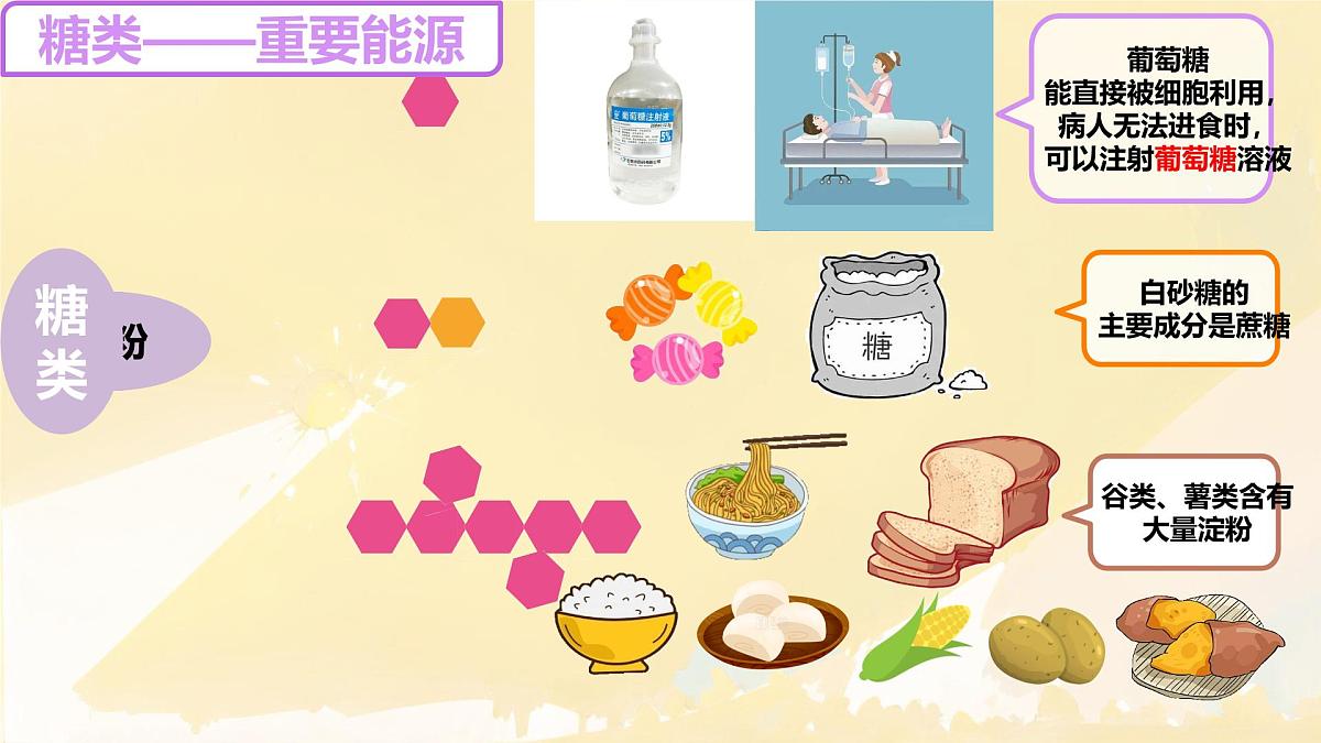 初中生物人教版（2024）七年级下册4.2.1 食物中的营养物质 课件第4页