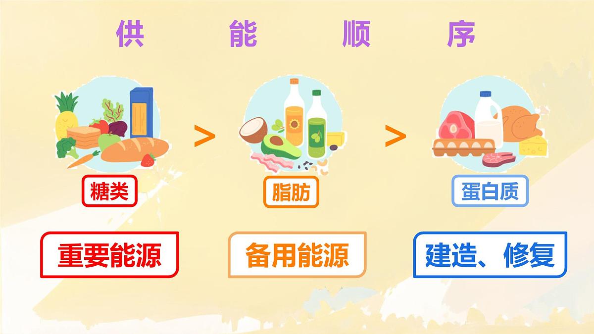 初中生物人教版（2024）七年级下册4.2.1 食物中的营养物质 课件第7页