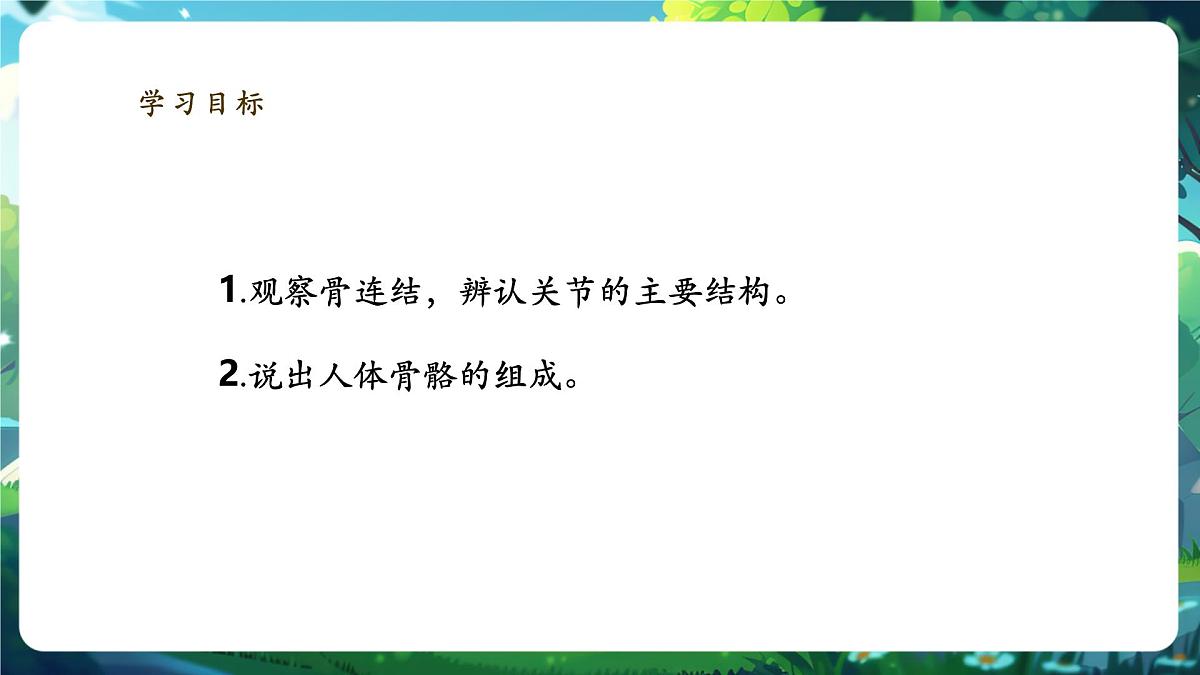 4.11.1.2人体的骨骼（第2课时） 课件(共30张PPT)+视频素材第3页