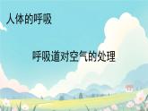 初中生物人教版（2024）七年级下册4.3.1 呼吸道对空气的处理 课件