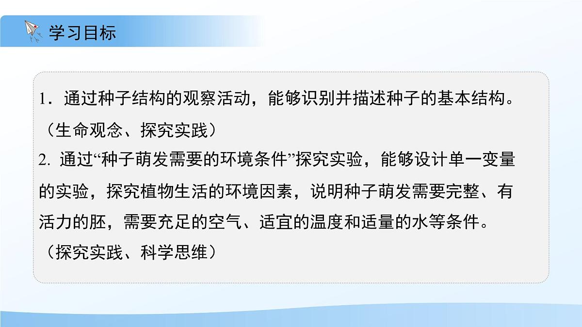 5.11.1 种子的萌发 第二课时 课件 生物苏科版（2024）七年级下册第五单元第十一章教案第2页