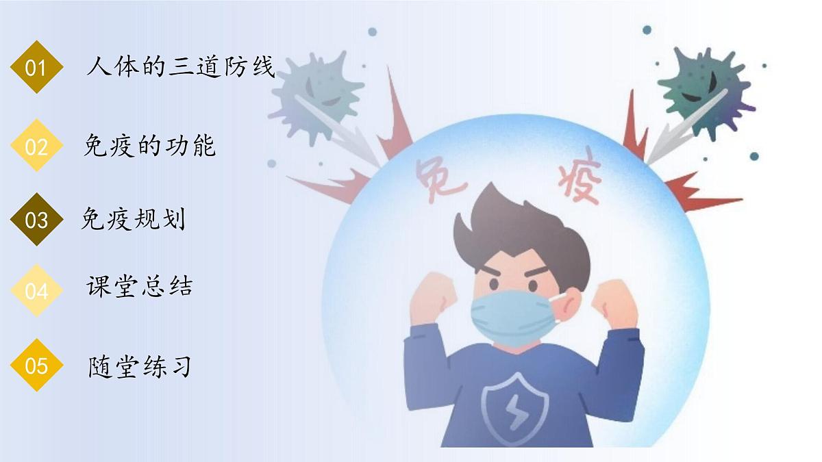 4.7.2免疫与免疫规划课件2024-2025学年人教版生物八年级上册第2页