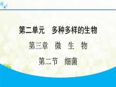 人教版生物七年级上册 2.3.2　细菌 课件
