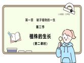 2024-2025學(xué)年人教版生物七年級(jí)下冊(cè) 3.1.2 植株的生長(zhǎng)（第二課時(shí)）課件