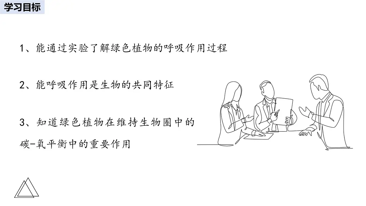 2024-2025学年人教版生物七年级下册 3.2.3 呼吸作用 课件(1)第2页