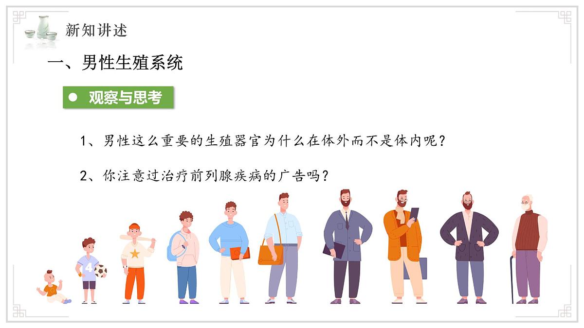 2024-2025学年人教版生物七年级下册 4.1.1 人的生殖 课件 课件第5页