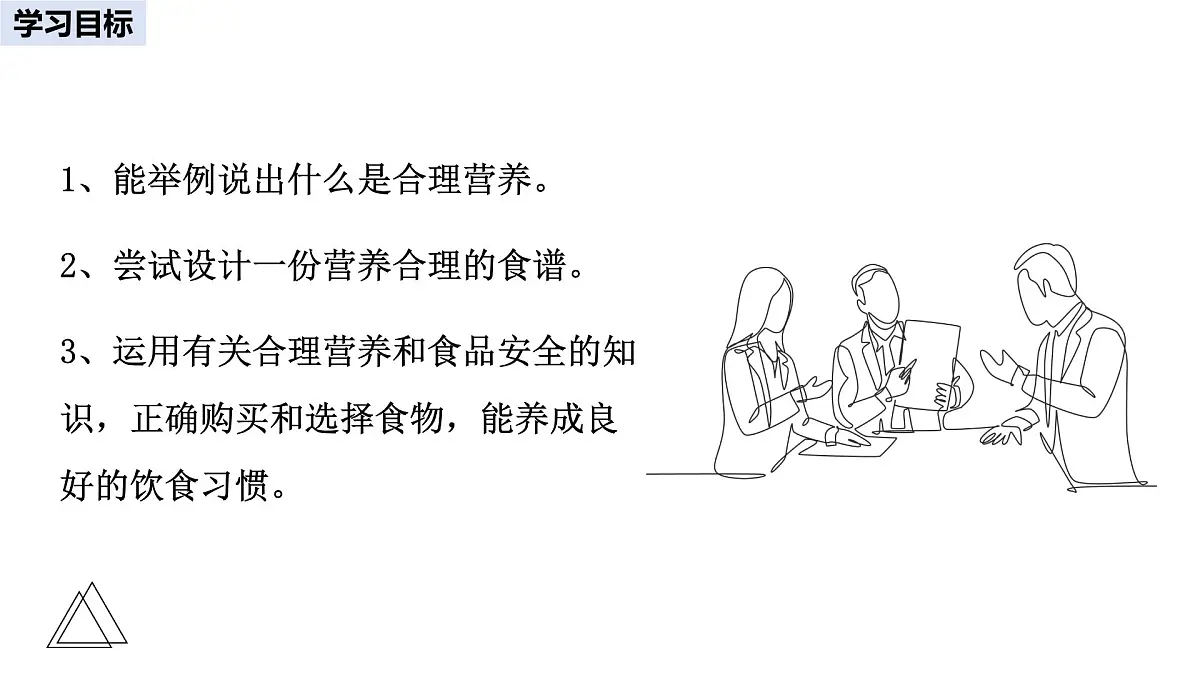 2024-2025学年人教版生物七年级下册 4.2.3 合理营养与食品安全 课件第2页