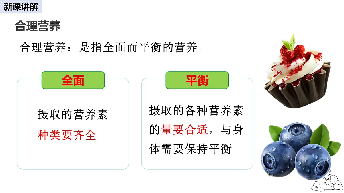 2024-2025学年人教版生物七年级下册 4.2.3 合理营养与食品安全 课件第3页